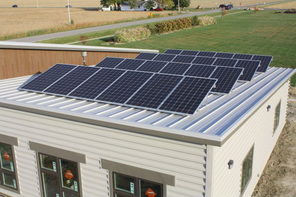 Roof Mount Solar Installations Central Southern Illinois Tick how-to-install-solar-panels-on-a-flat-roof-diy-youtube