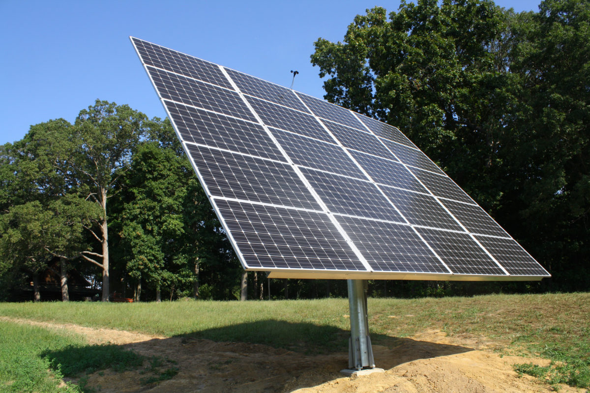 dual-axis solar tracker - Tick Tock Energy