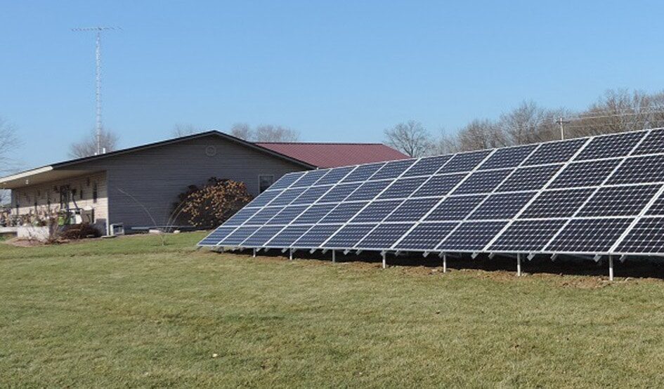 ground mounted solar panels residential