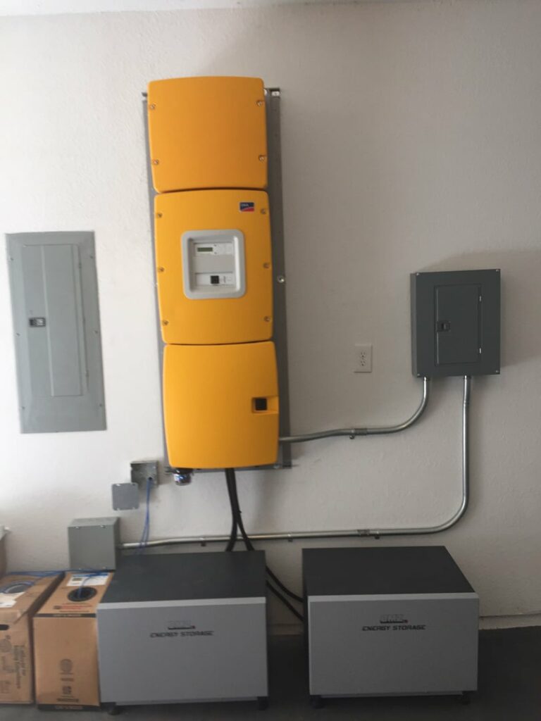 4.95 kW (DC) Solar AC-Coupled Battery Backup