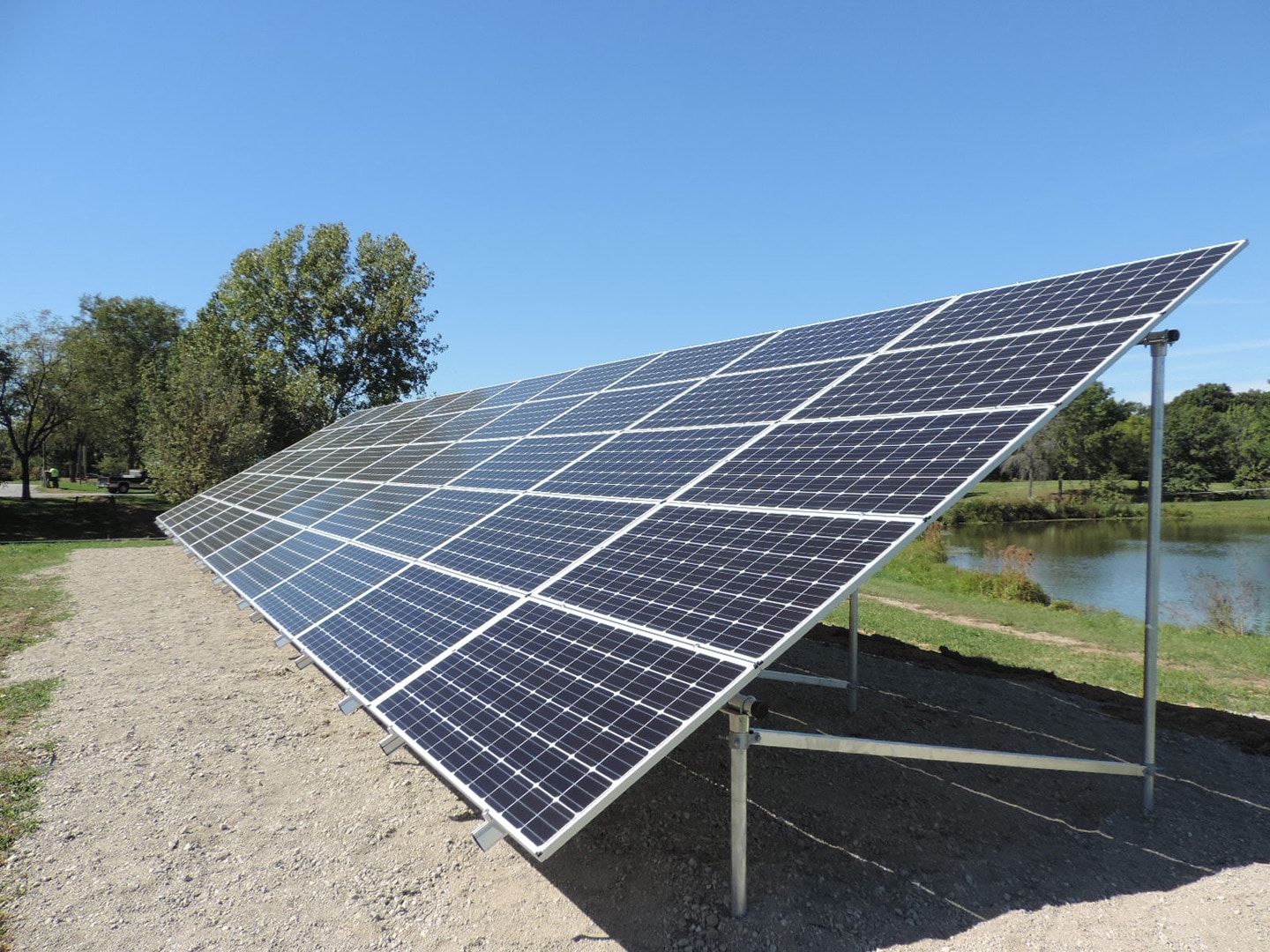 Ground Mounted Solar Panel Installations | Tick Tock Energy-Illinois