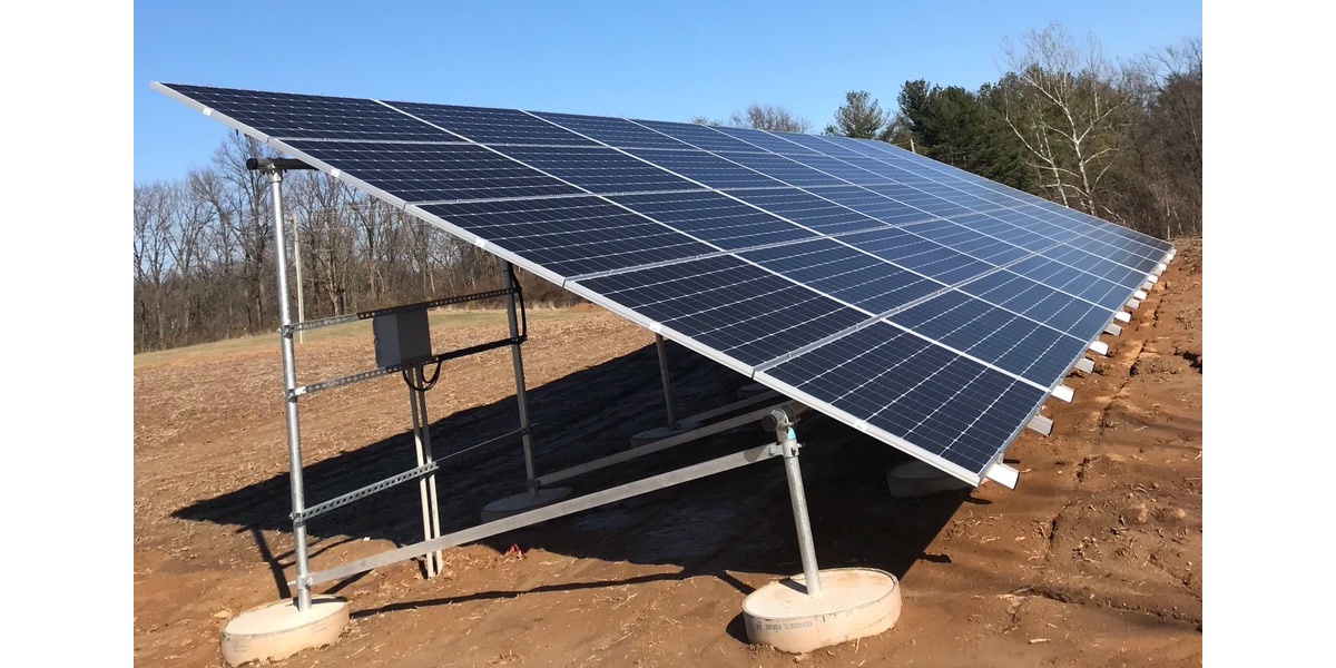 Residential GroundMounted Solar Installation in Collinsville, IL Tick Tock Energy