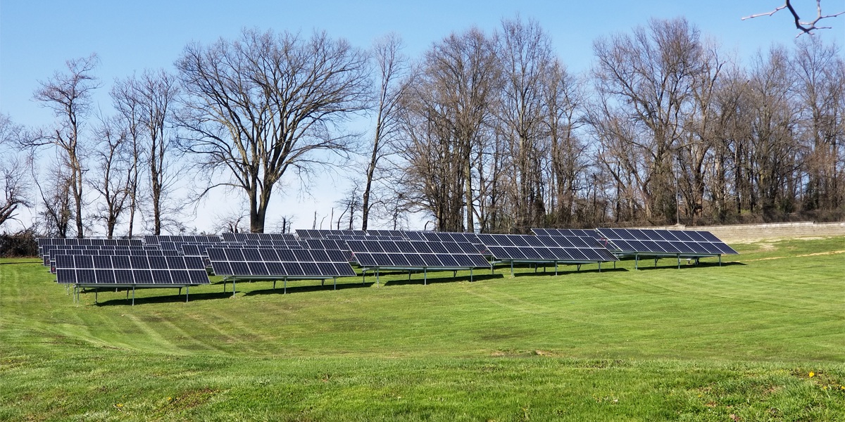 ground mounted solar panels IBEW union