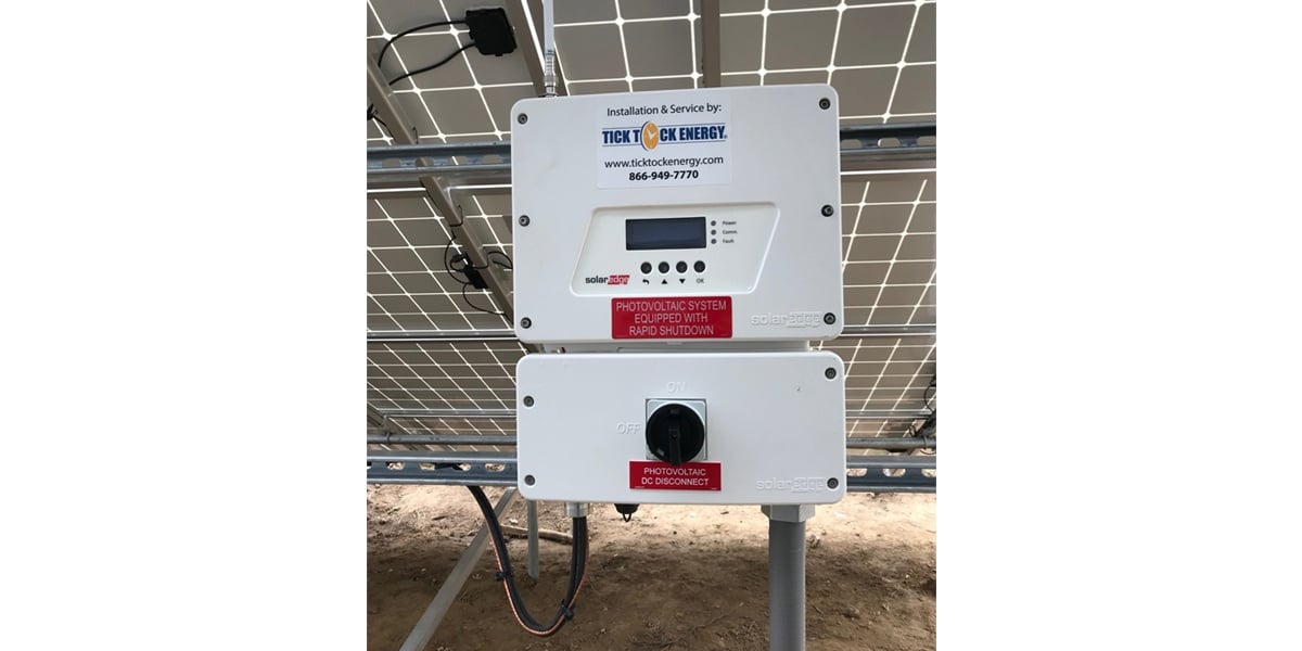 ground mounted solar inverter home