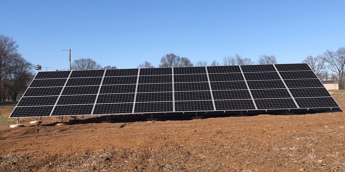 Residential Ground-Mounted Solar Installation in Collinsville, IL ...