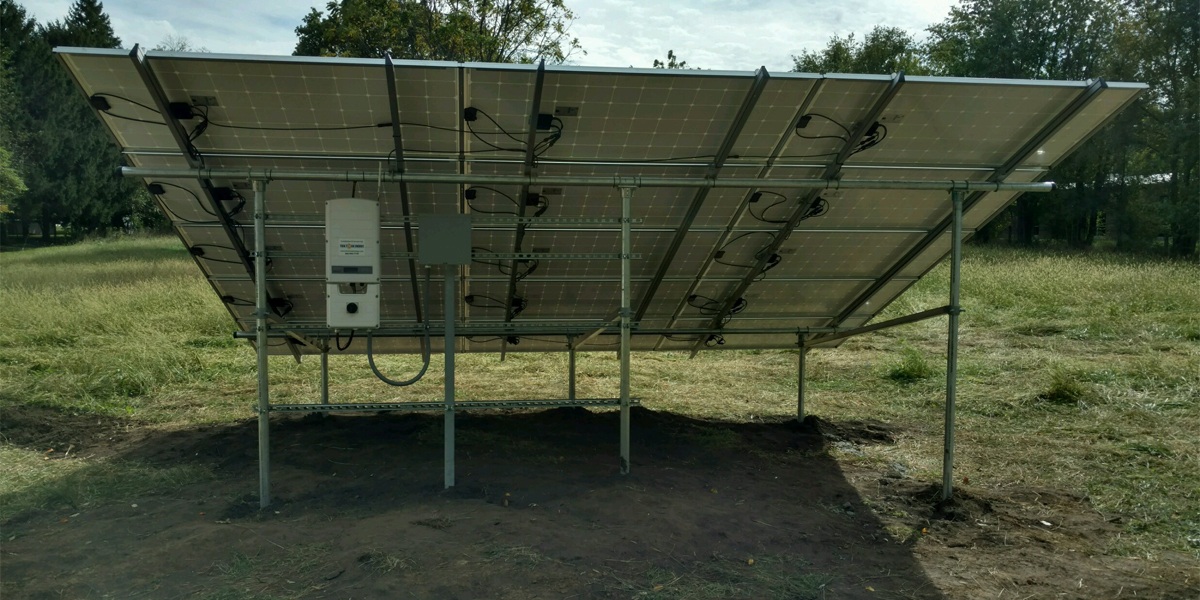 ground mounted solar panels residential