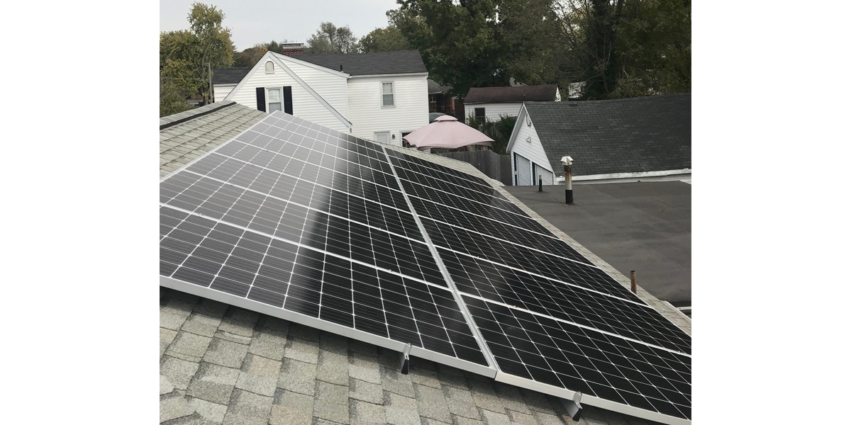 roof mounted solar panels residential