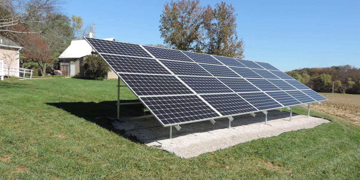 ground mounted solar panels residential
