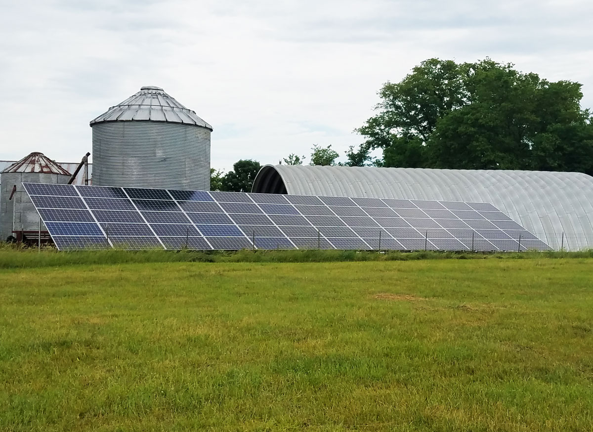 ground mounted solar residential farm
