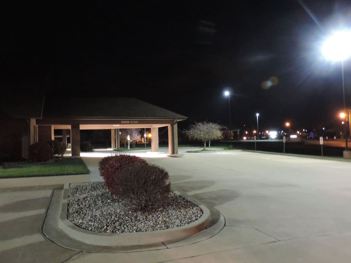 Medical Office Parking Lot Lighting Upgrade in Effingham, IL Tick