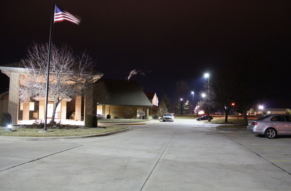 Effingham Ambulatory Surgery Center parking lot led upgrade