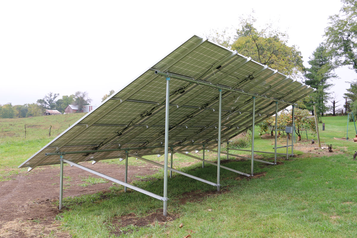 ground mounted solar residential home