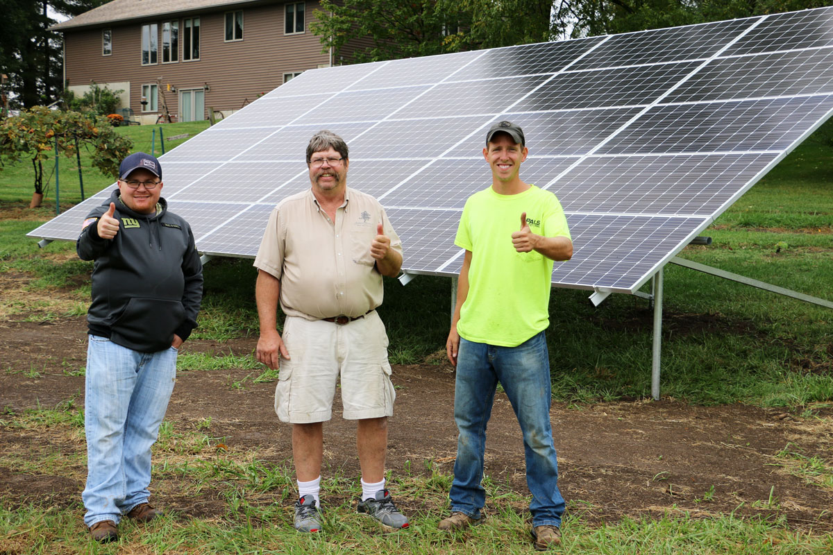 ground mounted solar residential home