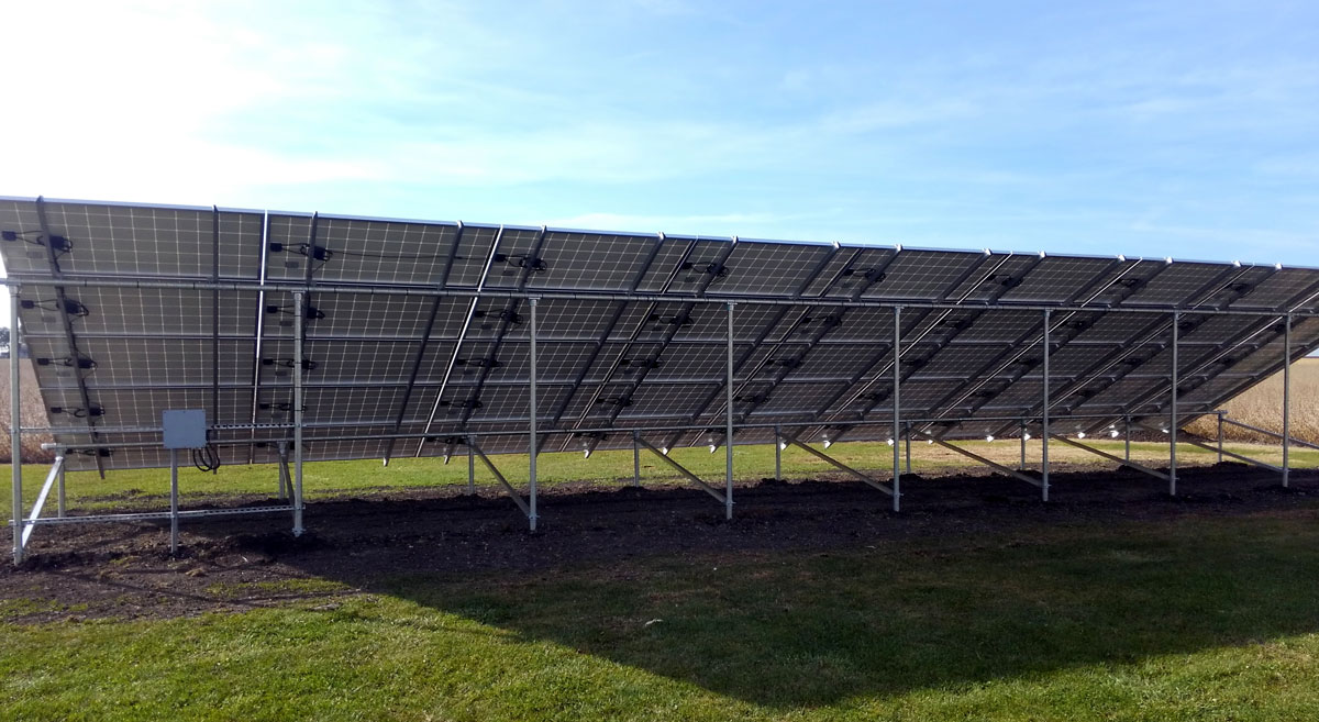 Ground-Mounted Solar Installation for Farm in Chestnut, IL