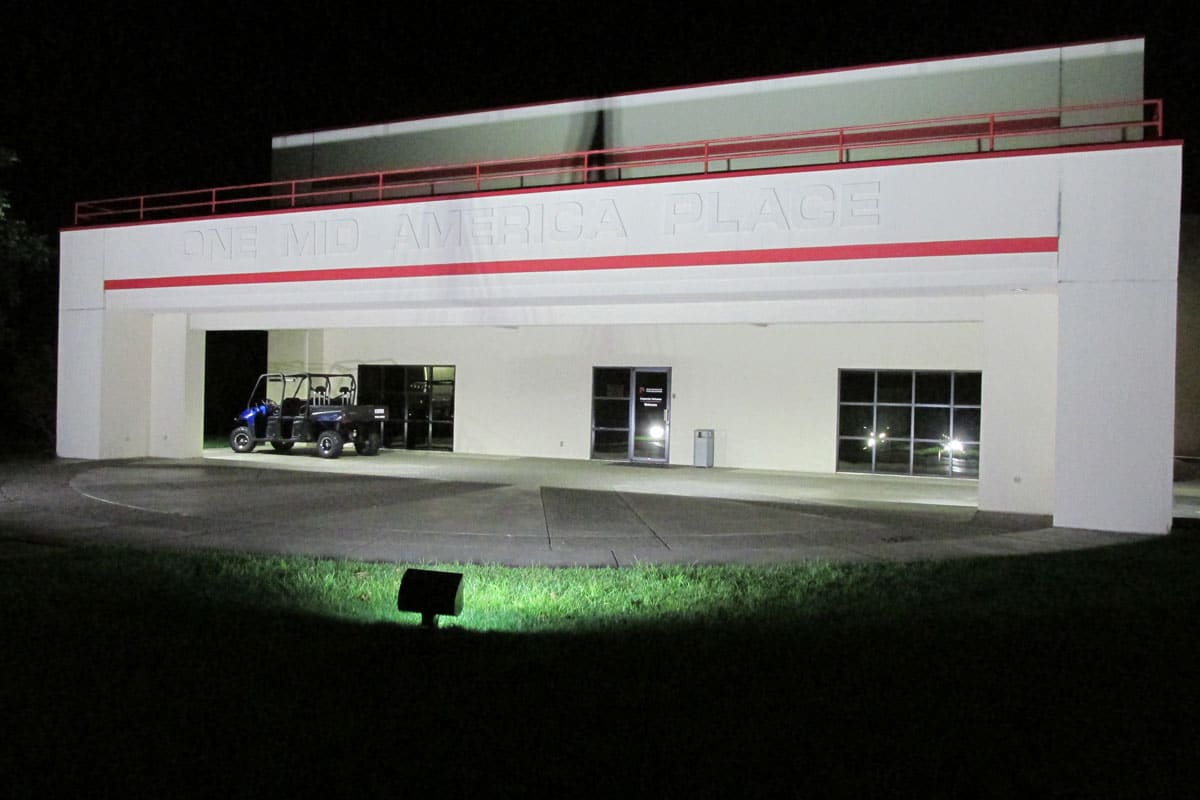 Mid America Motorworks LED lighting exterior