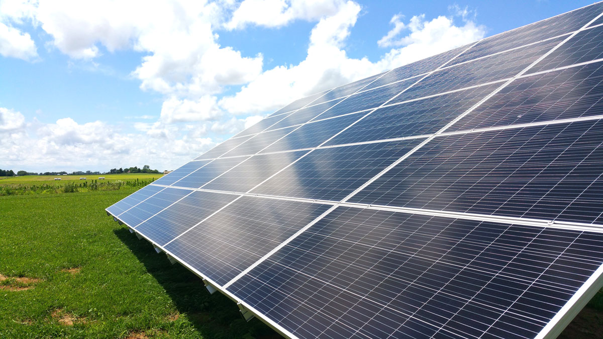 ground solar mounted near pana system oconee panels residential mount energy