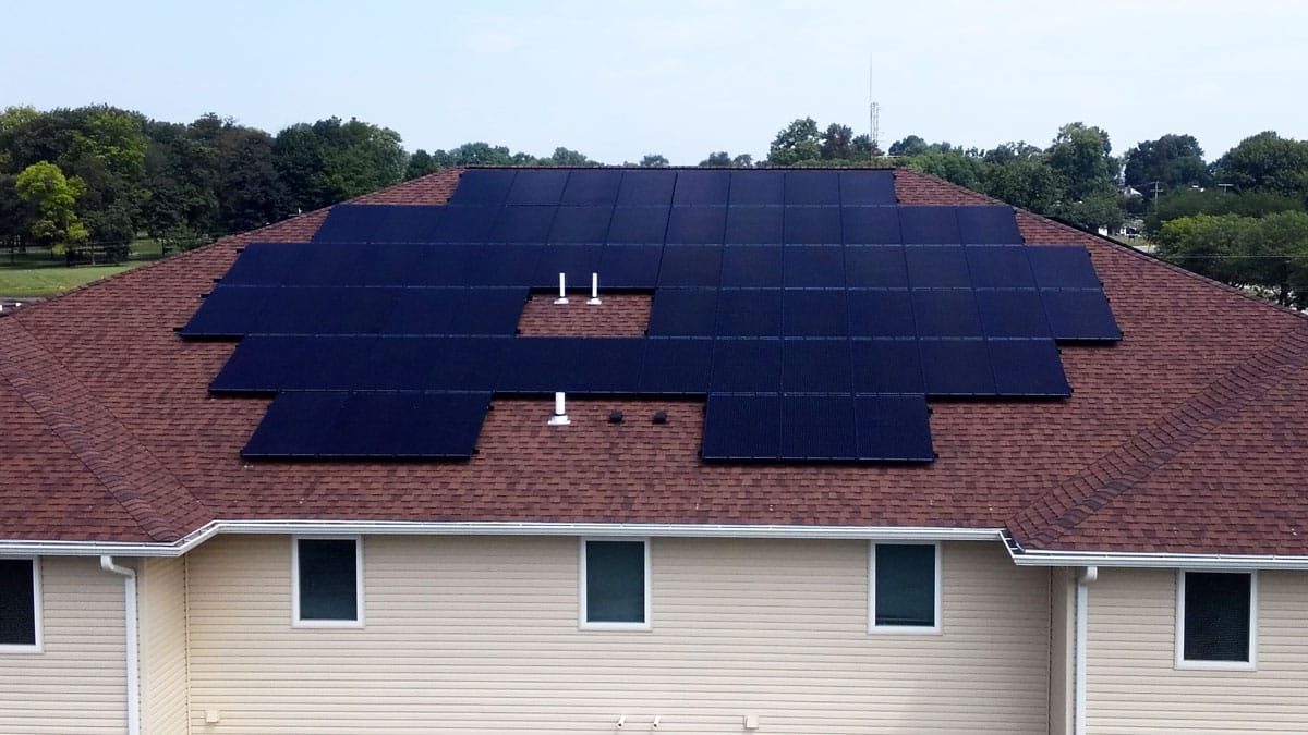 Solar Install for Apartment Complex in Mt. Carmel, IL Tick Tock Energy