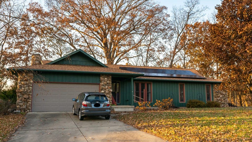 Roof mounted solar