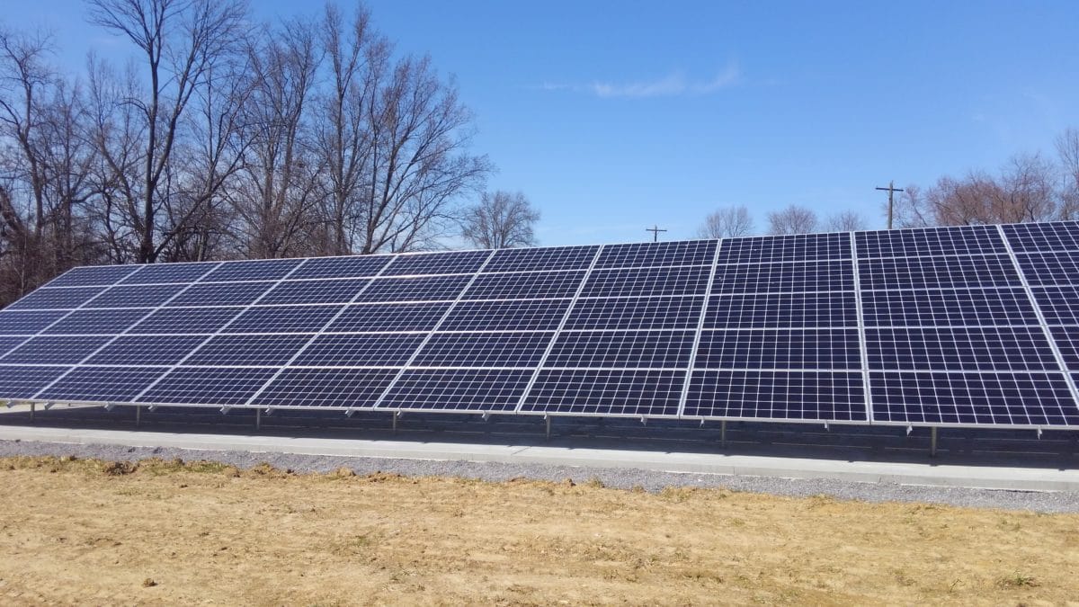 Ground Mount Solar Array