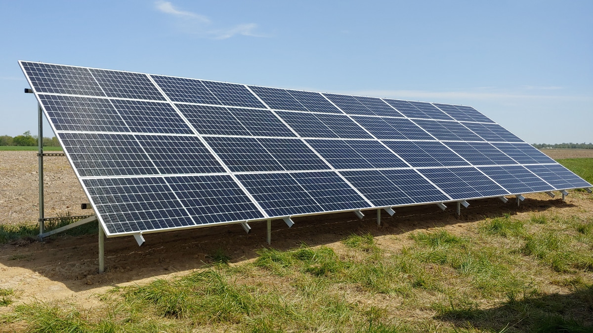 Ground Mounted Solar Array