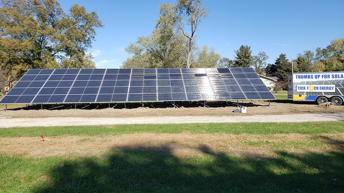 Ground Mounted Solar Array