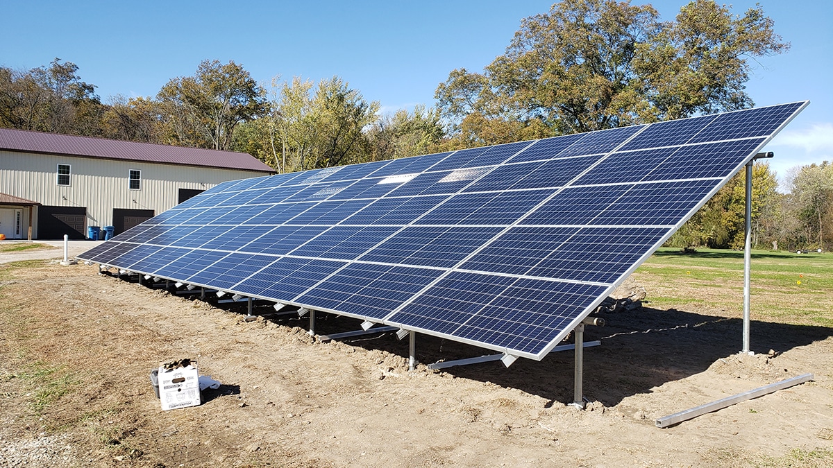 Ground Mounted Solar Array