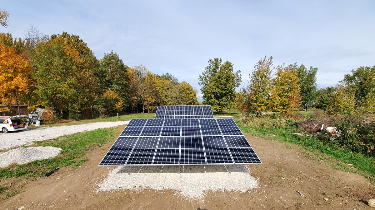 Ground Mounted Solar Array