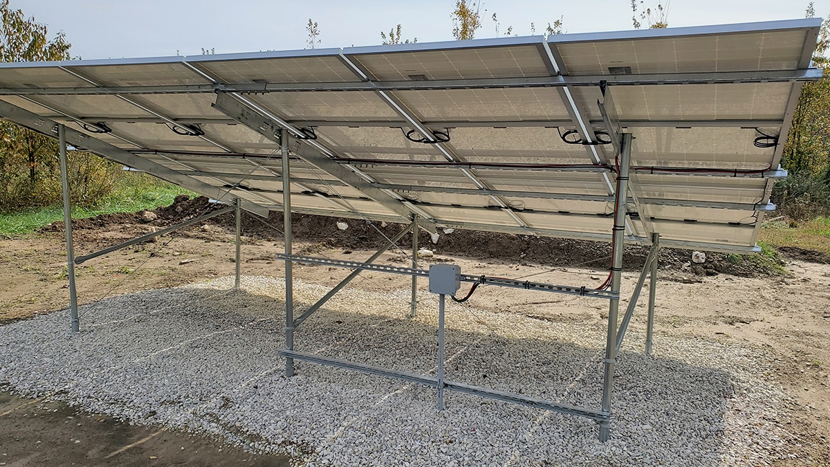 Ground Mounted Solar Array