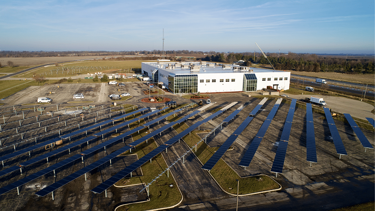 Commercial Ground Mounted solar tracker