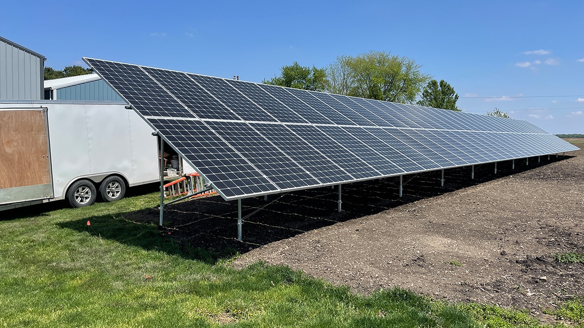 Ground Mounted Solar Array