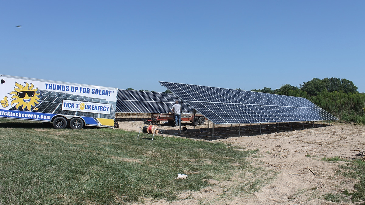 Commercial Ground Mounted Solar Array