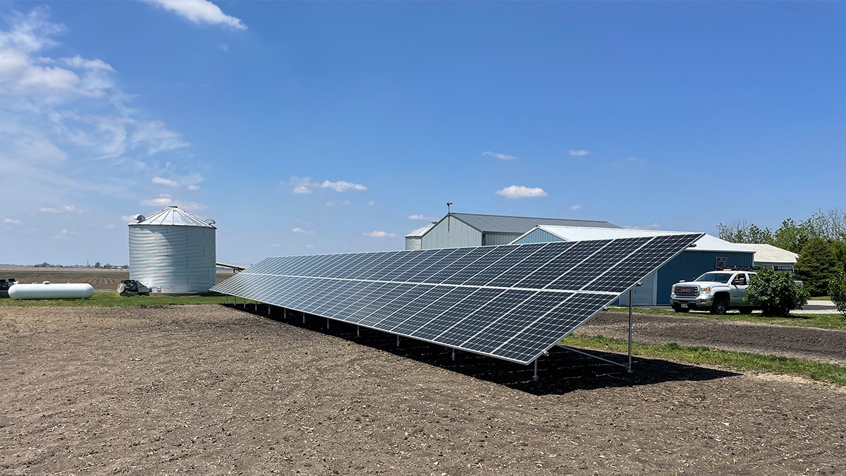 Ground Mounted Solar Array