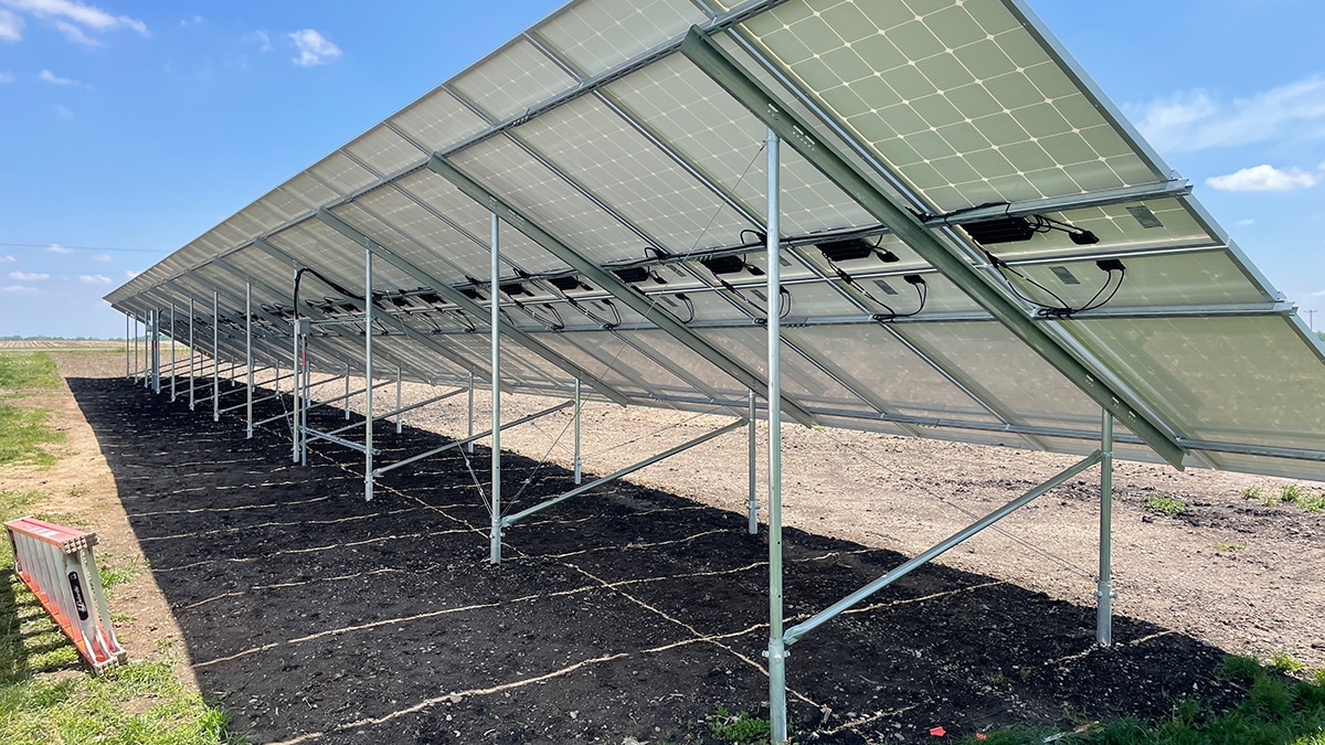 Ground Mounted Solar Array