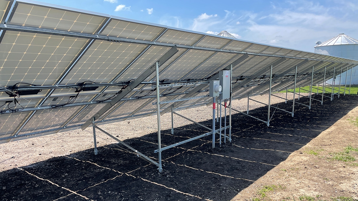 Ground Mounted Solar Array