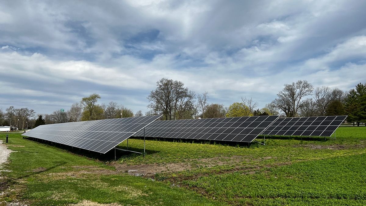Commercial Ground Mounted Solar Array