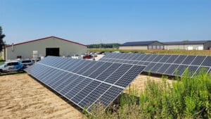 Commercial Ground Mounted Solar Array