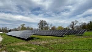 Commercial Ground Mounted Solar Array C-Store Illinois