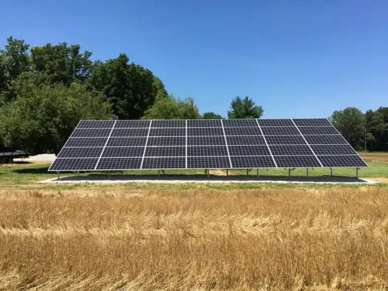 11.9 kW (DC) Ground-Mounted Solar System for Farm & Home in Robinson, IL