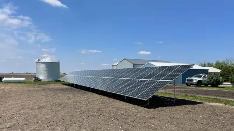 Ground Mounted Solar System for Farm in Lincoln, IL