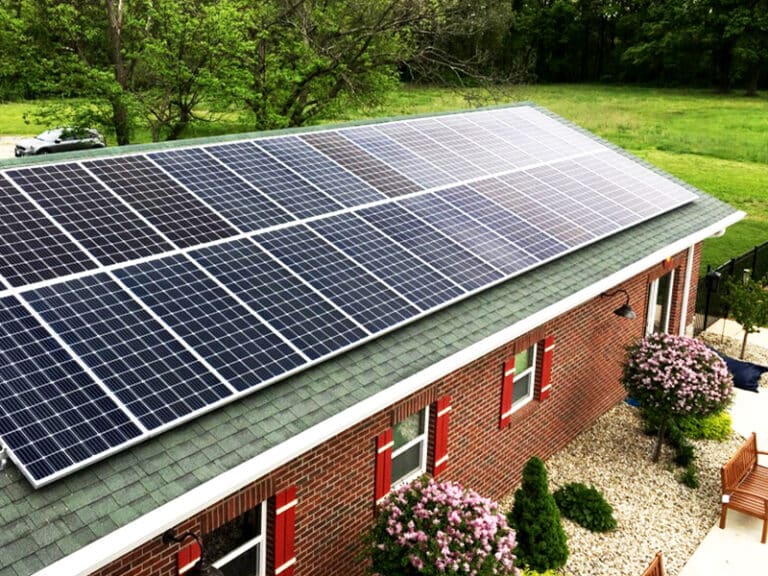 Roof-Mounted Solar Panels