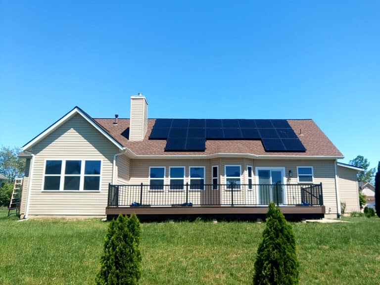 Roof-Mounted Solar Panels
