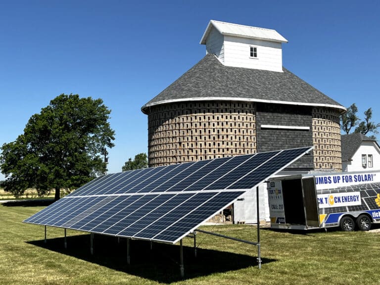 Ground-Mounted Solar Panels