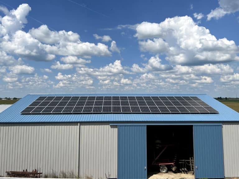 Roof-Mounted Solar Panels