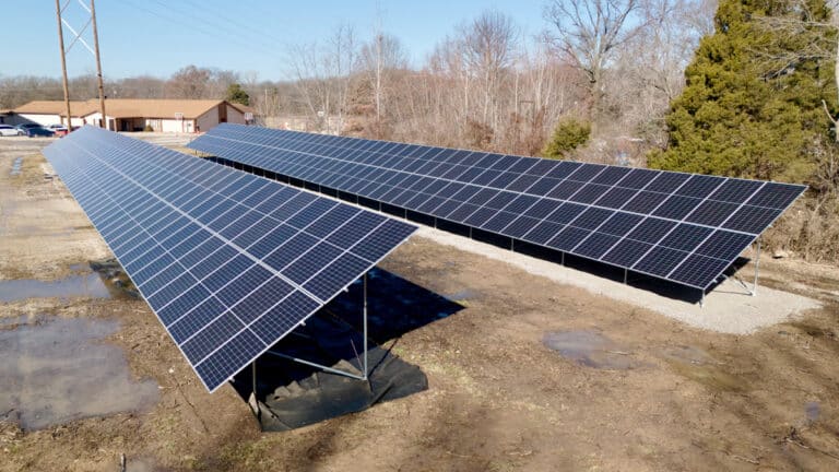 110 kW Ground Mount for Christian Church in Centralia, IL